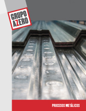 Portada del catálogo de procesos metálicos y fabricación