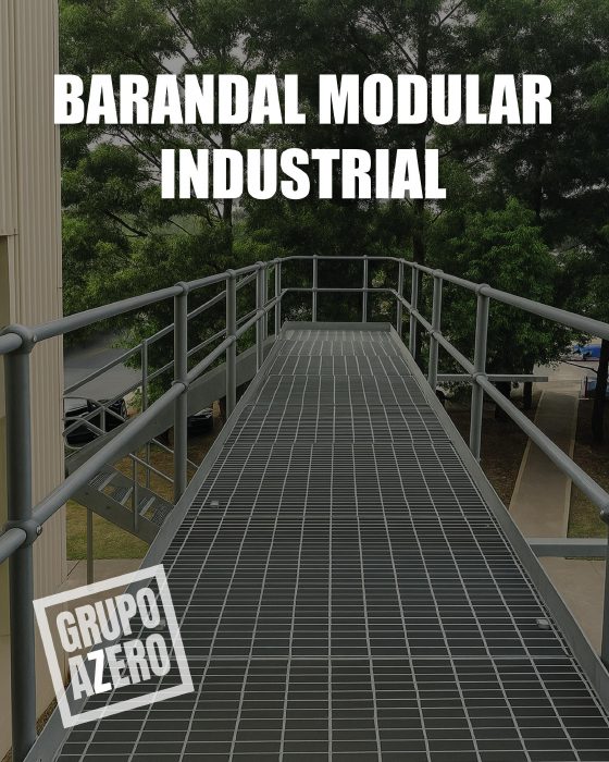 Portada del mini catálogo Barandal modular
