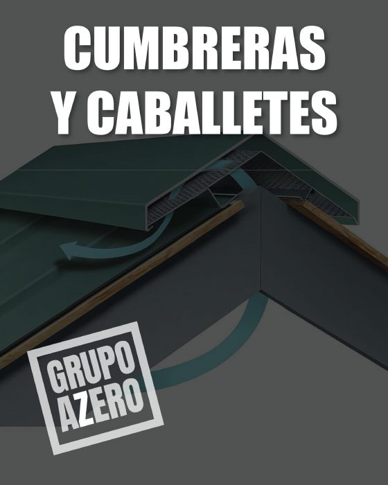 Portada del mini catálogo Cumbreras y caballetes