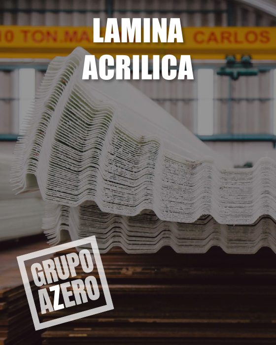 Portada del mini catálogo Lámina acrílica