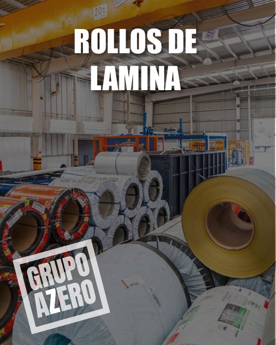 Portada del mini catálogo Rollos de lámina