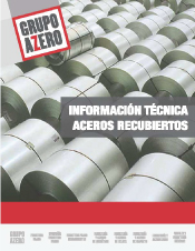 Portada de Información técnica de aceros recubiertos