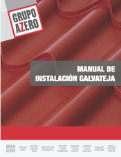 Portada del Manual de instalación Galvateja